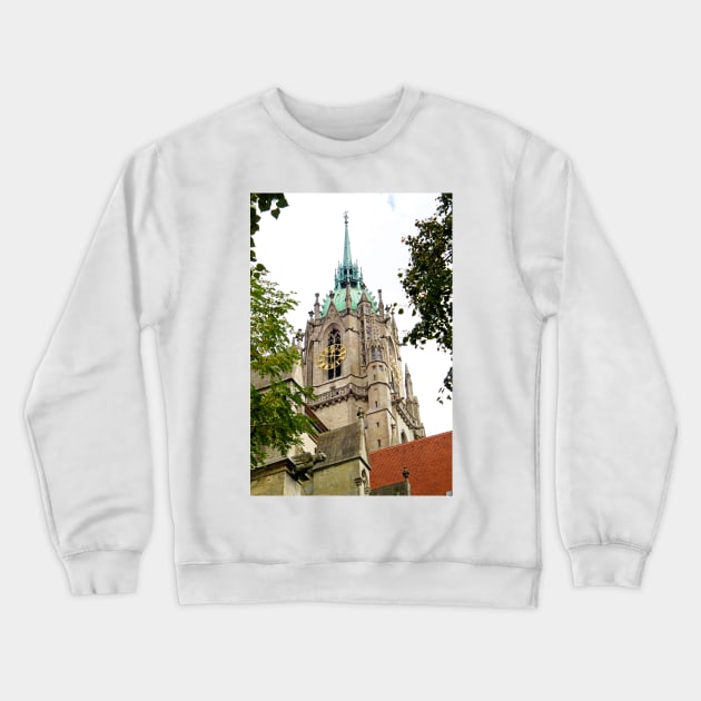 St Pauls Church Steeple Crewneck Sweatshirt by bobmeyers